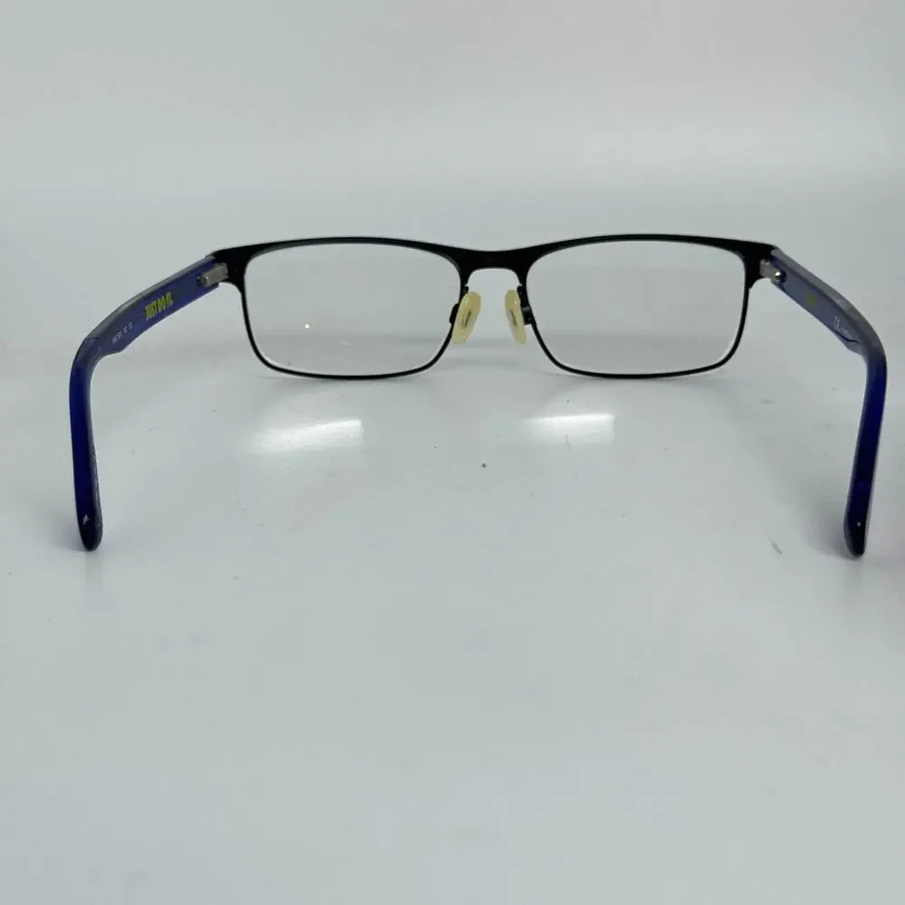 Nike 5574 002 Eyeglasses Frames Black Blue Womens Full Rim 50-14-130‎ 17738